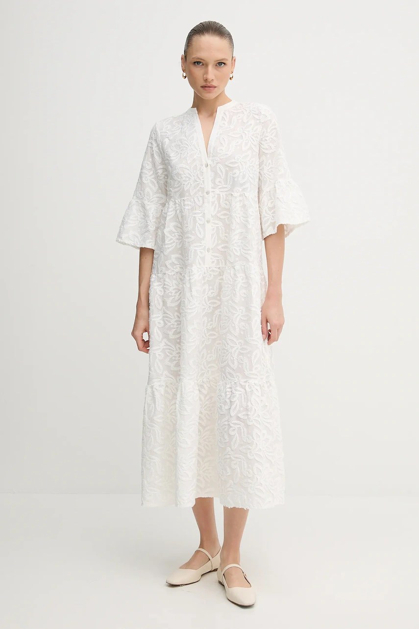 Rochie din bumbac marc aurel Rochie din bumbac marc aurel