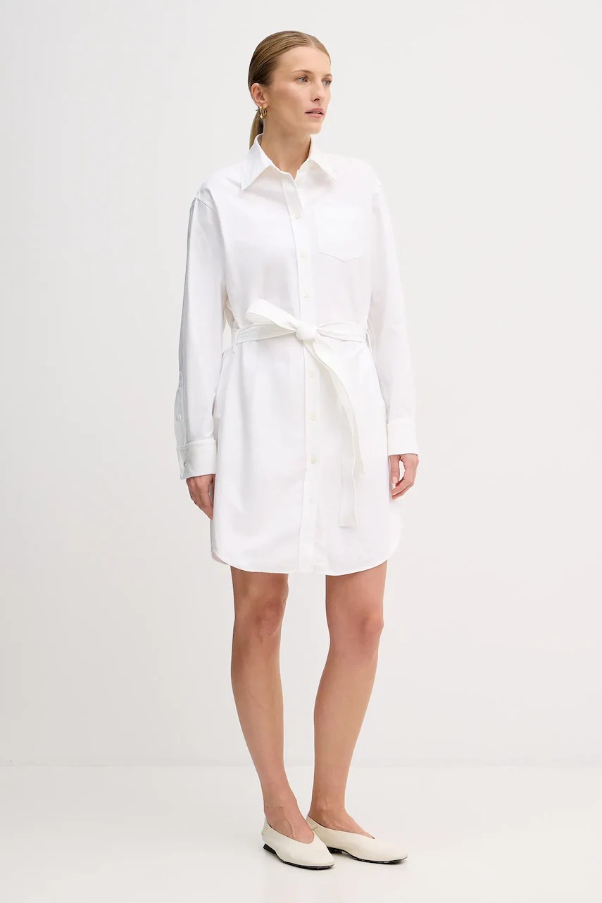 Kenzo rochie bumbac cu închidere comodă Kenzo rochie bumbac cu închidere comodă