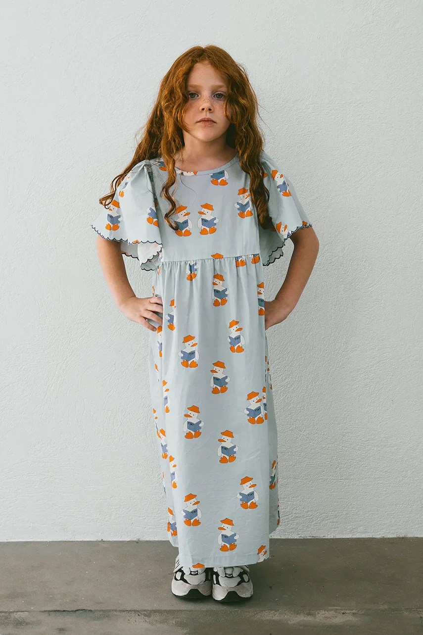 Rochie din bumbac pentru copii tinycottons READERS DRESS Rochie din bumbac pentru copii tinycottons READERS DRESS