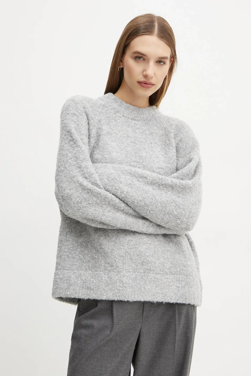 Pulover lejer Garnet din blend de lână 2NDDAY Pulover lejer Garnet din blend de lână 2NDDAY