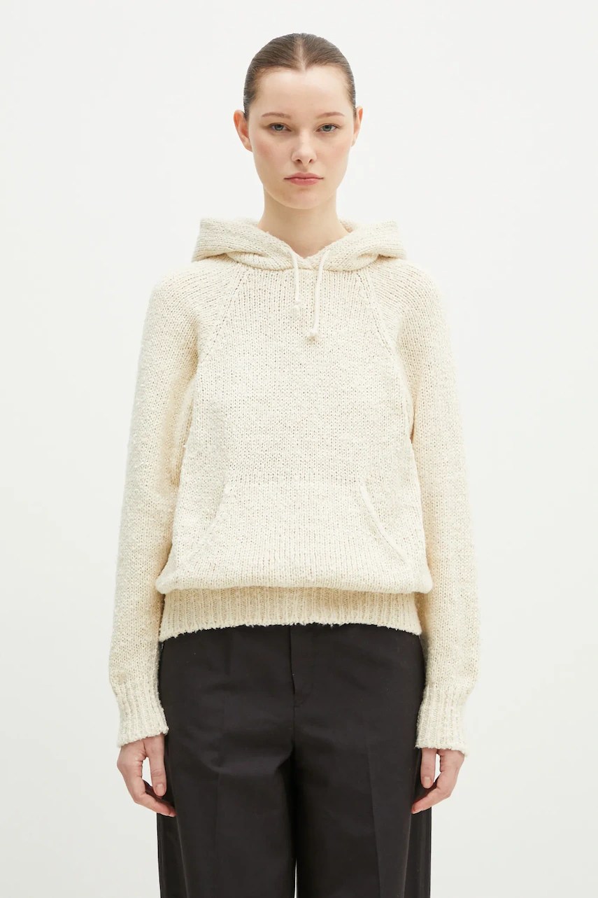 Wmv pulover raglan hoodie din mătase p.o. Knit Mawata Wmv pulover raglan hoodie din mătase p.o. Knit Mawata
