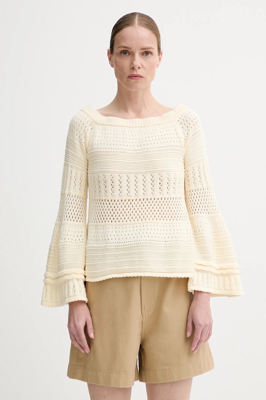 Pulover de bumbac BA&SH DAXIE Pulover de bumbac BA&SH DAXIE