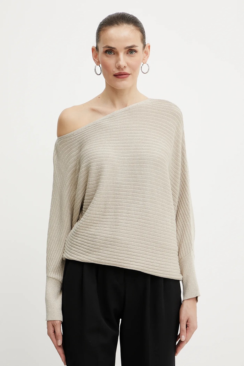 Pulover morgan MREC cu fir de argint Pulover morgan MREC cu fir de argint