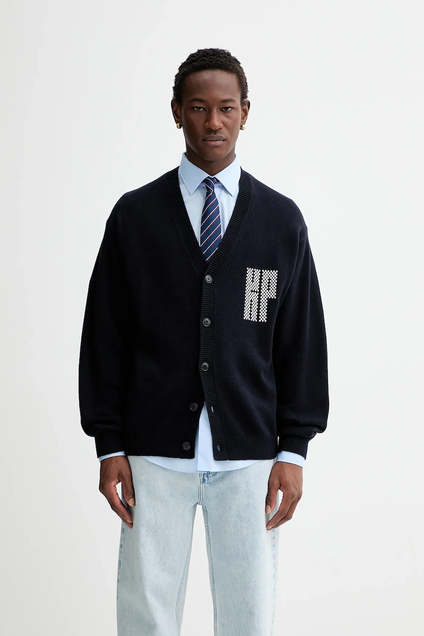 Cardigan kenzo din lână Kamon Cardigan kenzo din lână Kamon