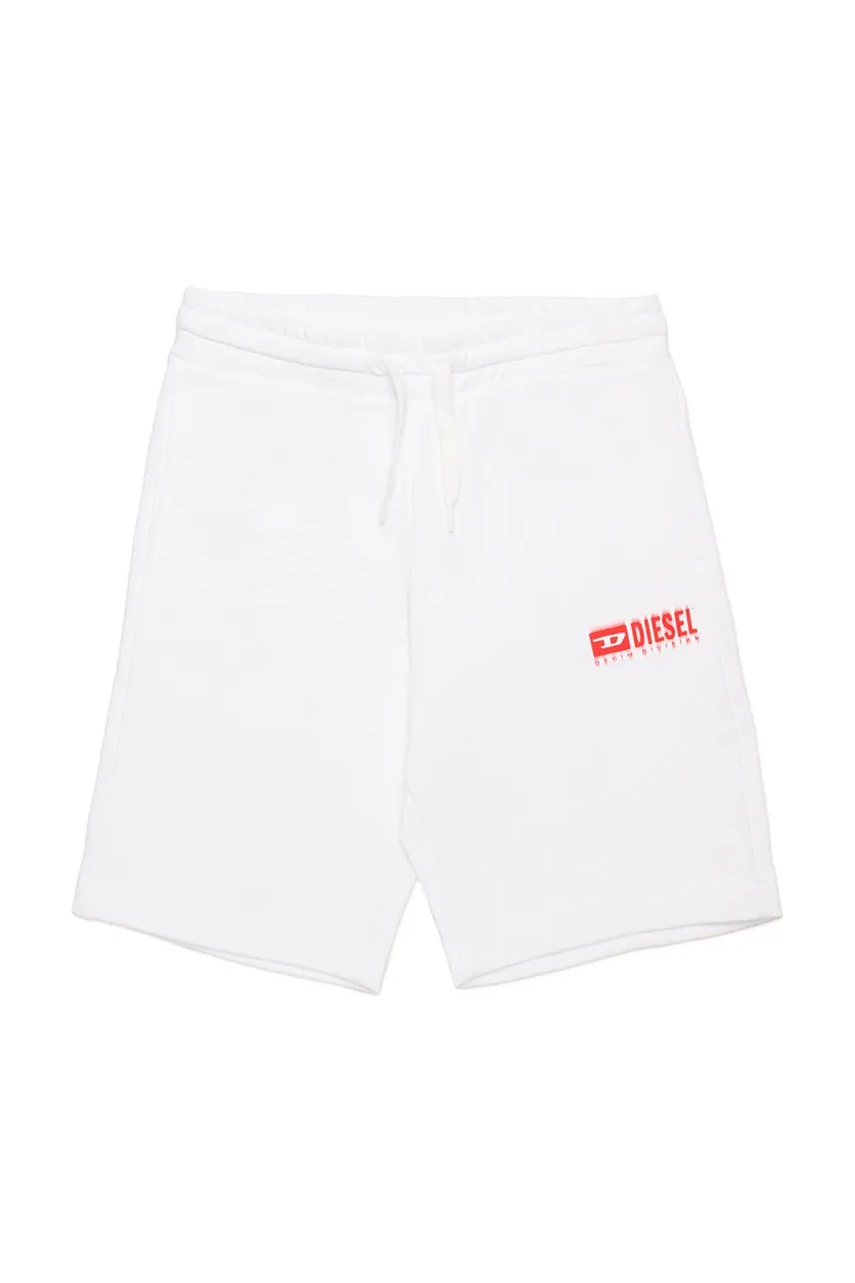 Pantaloni scurți diesel din bumbac pentru copii PBASESHORT Pantaloni scurți diesel din bumbac pentru copii PBASESHORT