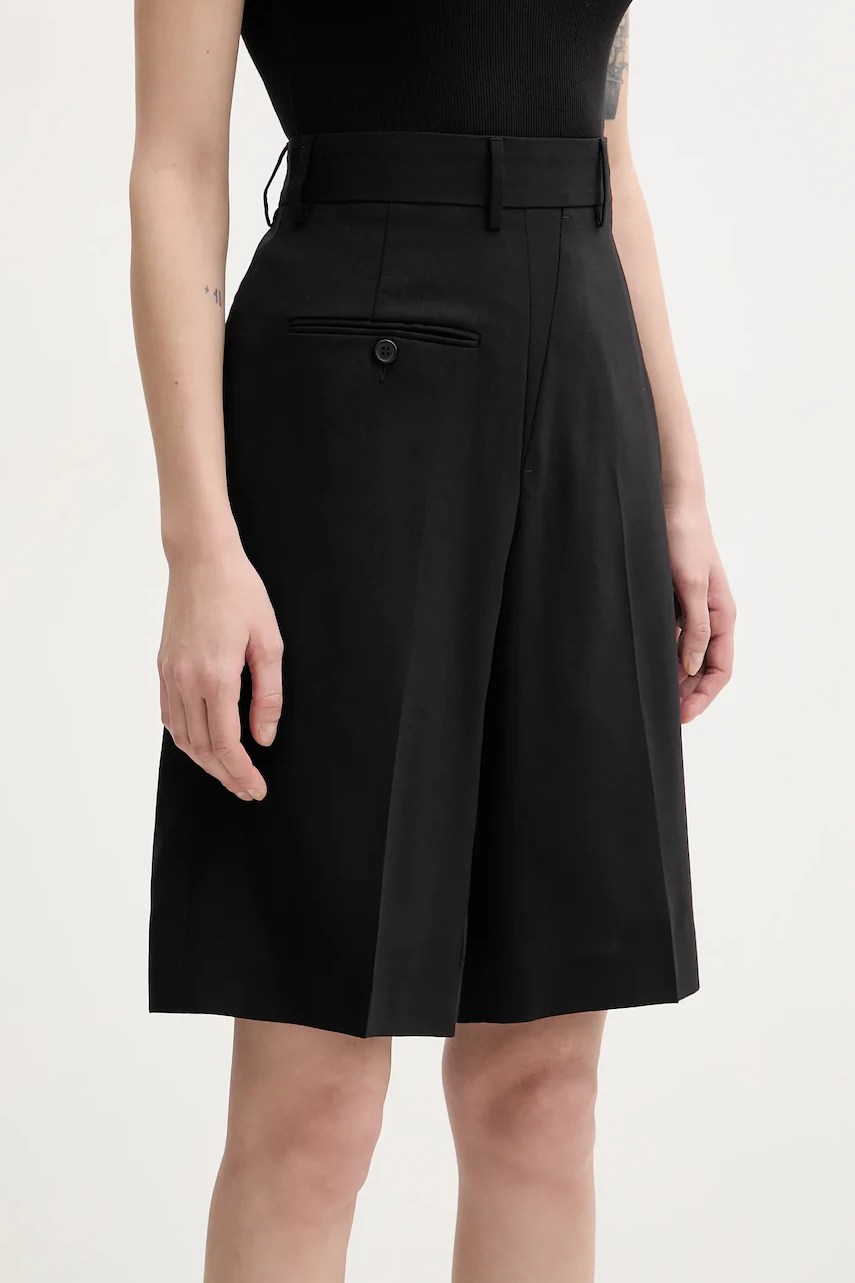 Pantaloni scurți din lână MM6 maison margiela Pantaloni scurți din lână MM6 maison margiela