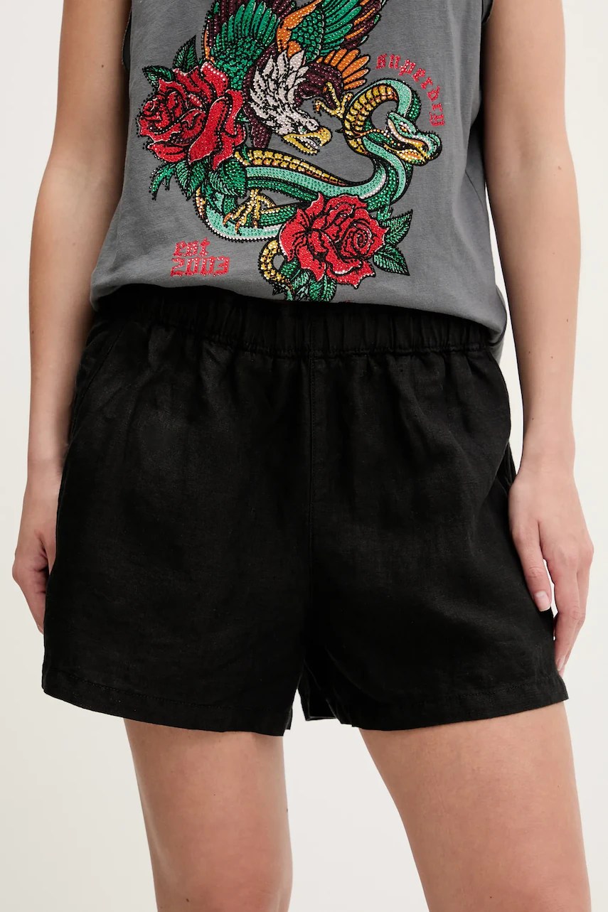 Pantaloni scurți superdry din in Pantaloni scurți superdry din in