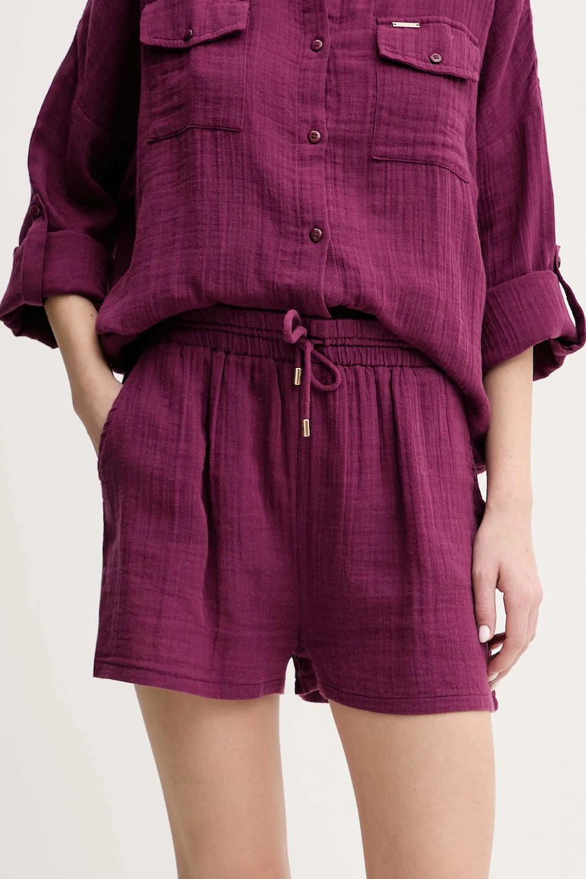 Pantaloni scurți din bumbac melissa odabash Pantaloni scurți din bumbac melissa odabash