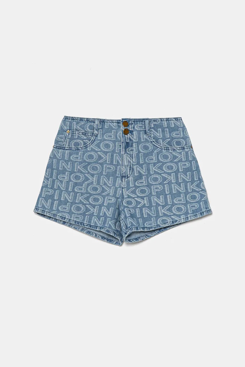 Pantaloni scurți din denim pinko pentru copii Pantaloni scurți din denim pinko pentru copii