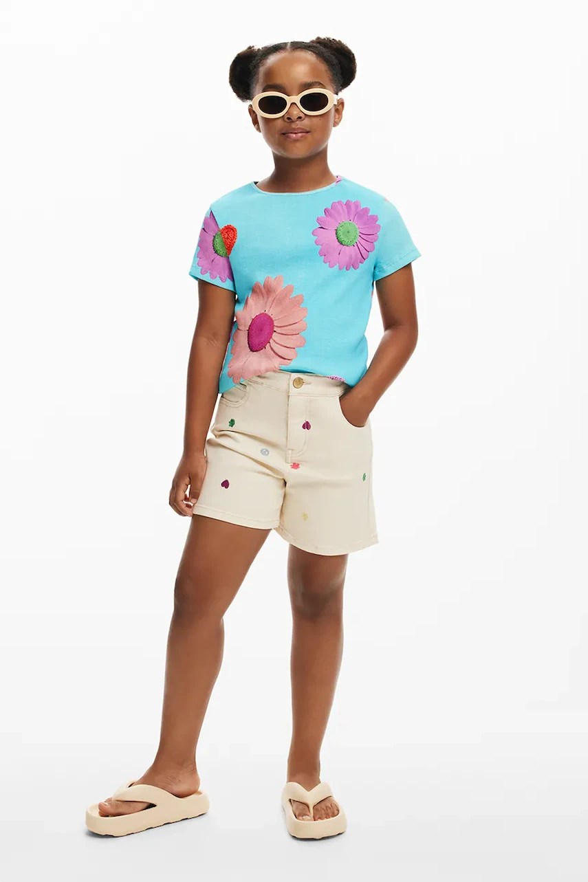 Pantaloni scurți din denim pentru copii desigual Pantaloni scurți din denim pentru copii desigual