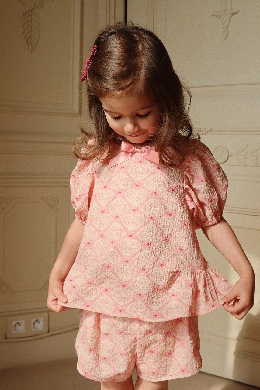 Pantaloni scurți copii konges sløjd AVA SHORTS GOTS Pantaloni scurți copii konges sløjd AVA SHORTS GOTS