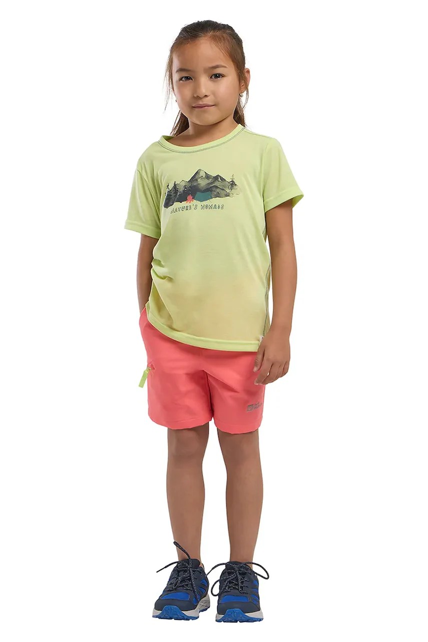 Jack wolfskin pantaloni scurți copii TURBULENCE SHORTS k Jack wolfskin pantaloni scurți copii TURBULENCE SHORTS k