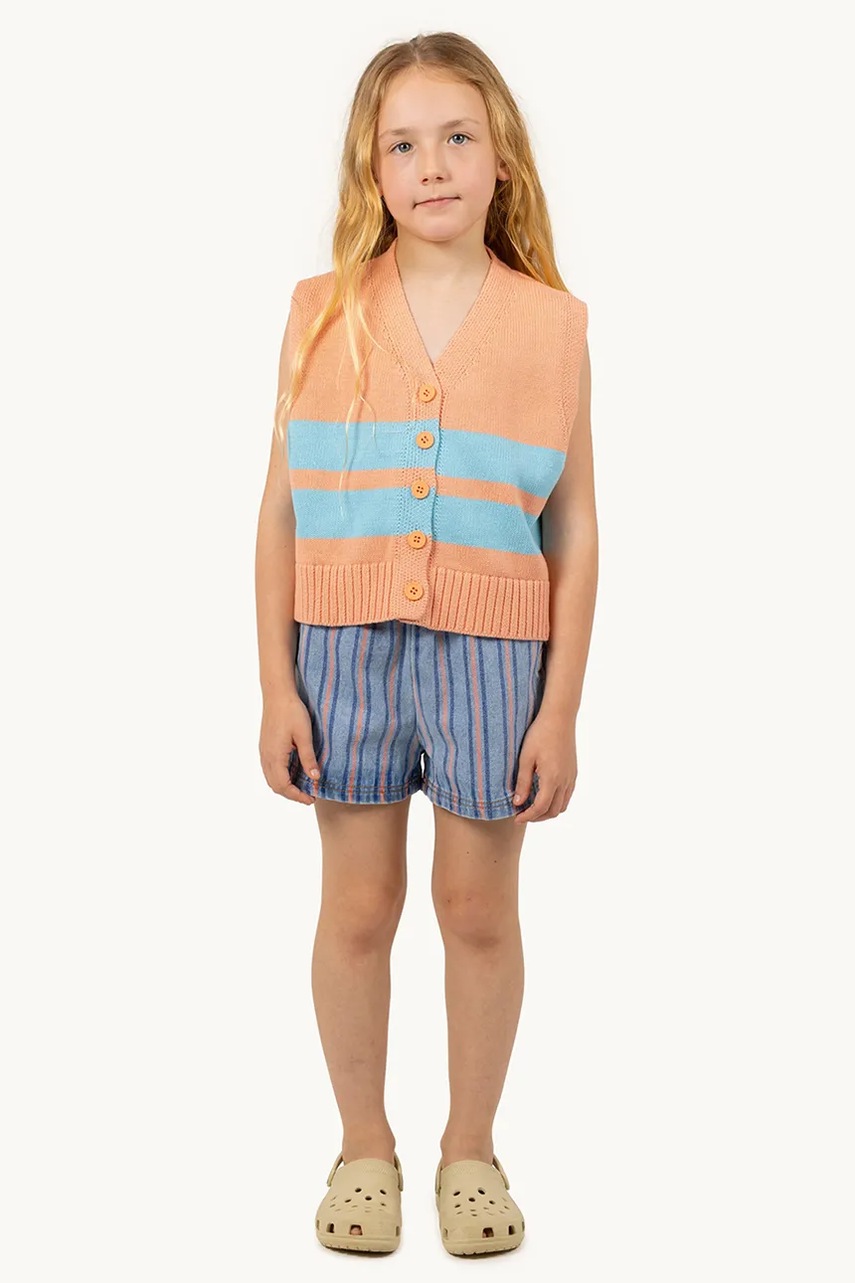 Pantaloni scurți din bumbac pentru copii STRIPES MULTICOLOR Pantaloni scurți din bumbac pentru copii STRIPES MULTICOLOR