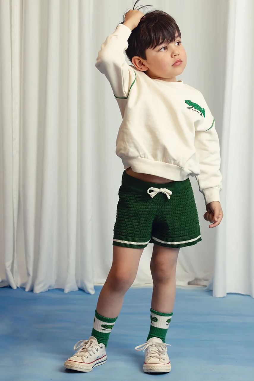 Pantaloni scurți din bumbac pentru copii mini rodini Pantaloni scurți din bumbac pentru copii mini rodini