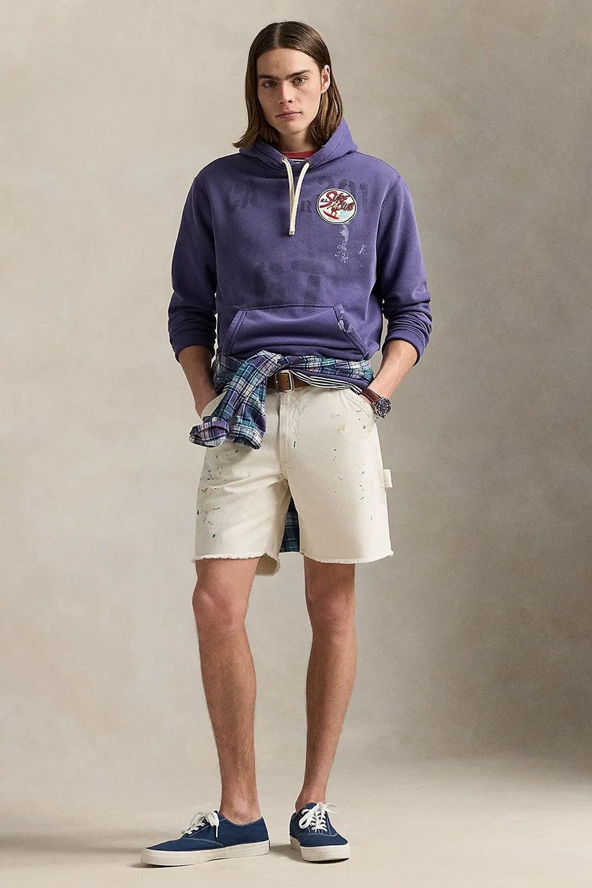 Pantaloni scurți din bumbac Flat Front polo ralph lauren Pantaloni scurți din bumbac Flat Front polo ralph lauren