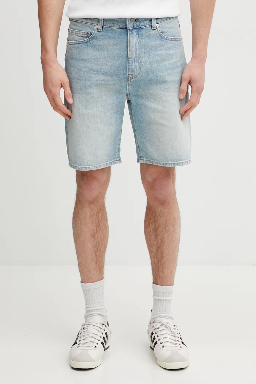 Pantaloni scurți jeans lacoste Pantaloni scurți jeans lacoste