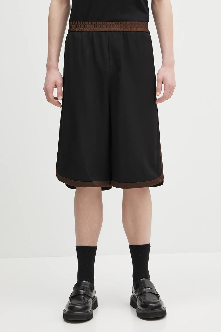 Pantaloni scurți din lână Ossie wales bonner Pantaloni scurți din lână Ossie wales bonner