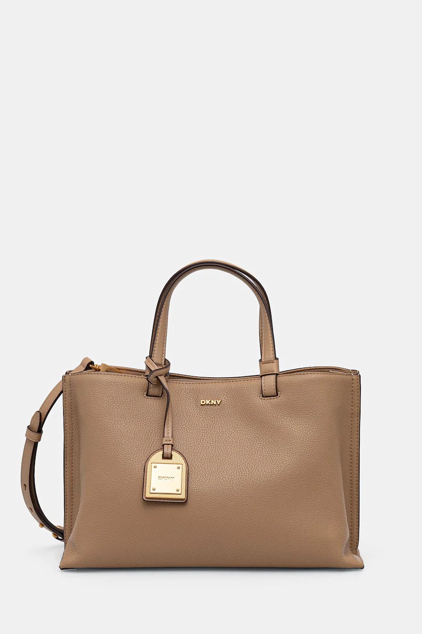 Dkny geantă crossbody de damă din piele ALYA Dkny geantă crossbody de damă din piele ALYA