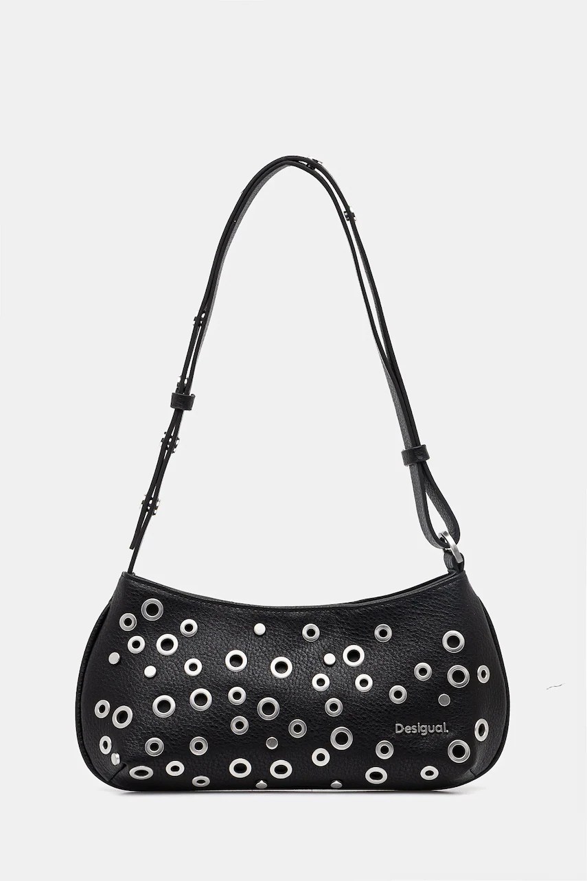 Geantă crossbody desigual REBEL ALSACIA BLACK Geantă crossbody desigual REBEL ALSACIA BLACK