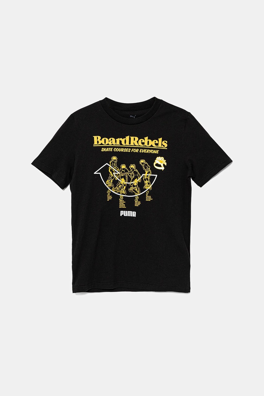 Tricou puma de bumbac pentru copii MID90S graphic tee i Tricou puma de bumbac pentru copii MID90S graphic tee i