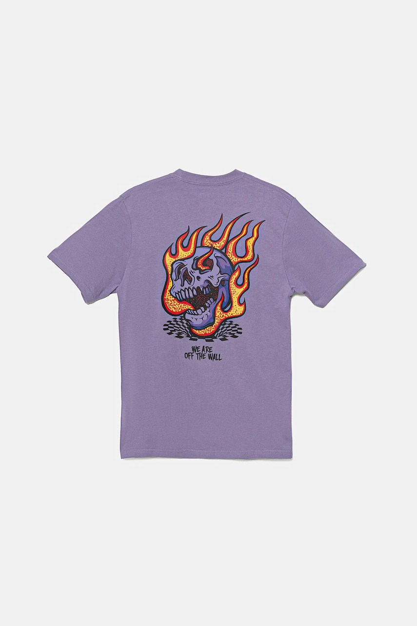 Tricou de bumbac pentru copii Vortex de la vans Tricou de bumbac pentru copii Vortex de la vans