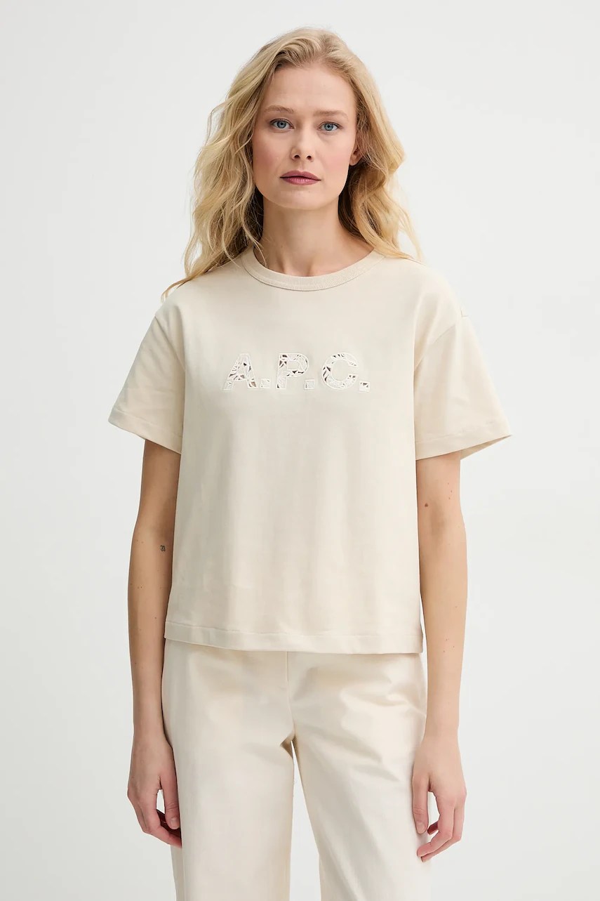 Tricou din bumbac annie – GOTS by a.p.c. Tricou din bumbac annie – GOTS by a.p.c.