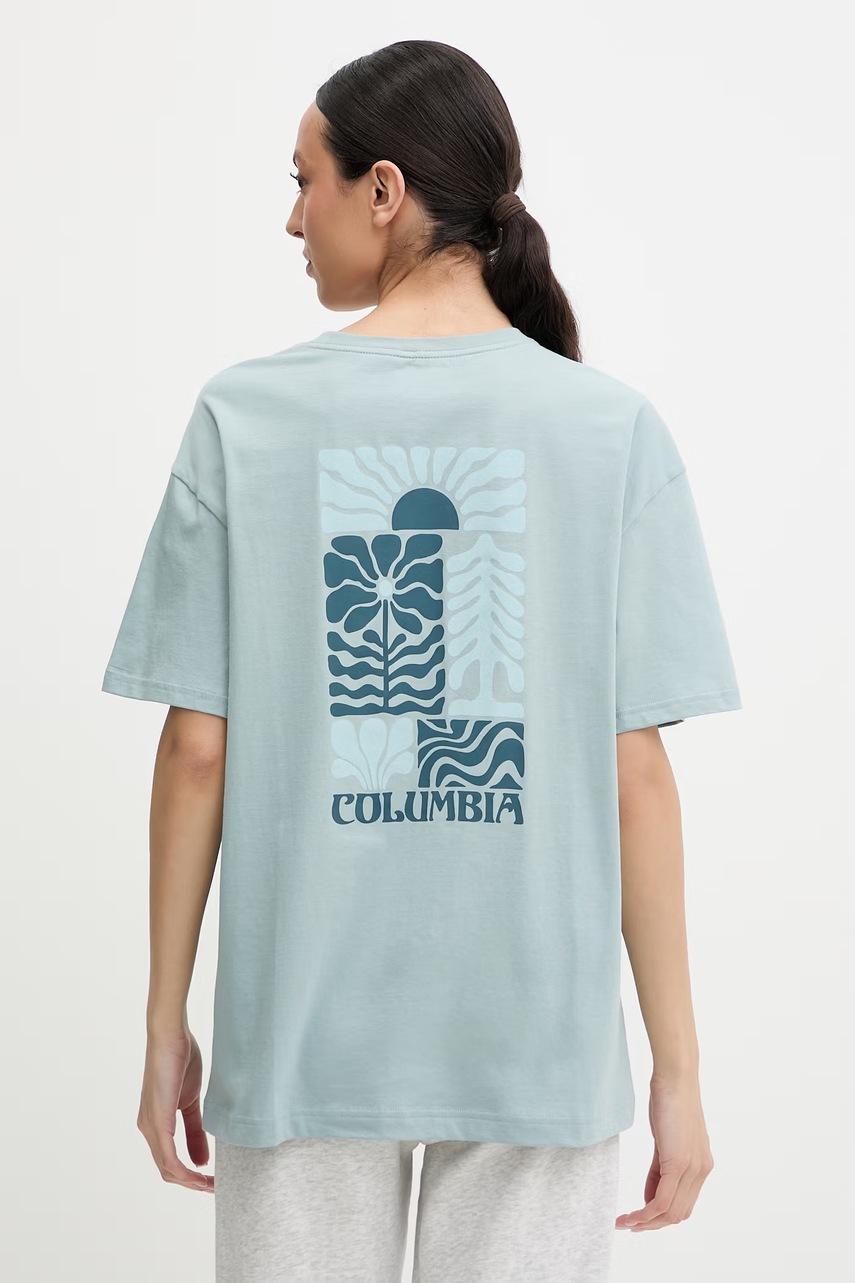 Tricou din bumbac columbia Rolling Bend Tricou din bumbac columbia Rolling Bend