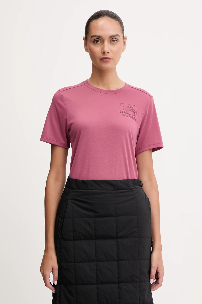 Tricou sport jack wolfskin Vonnan Graphic Tricou sport jack wolfskin Vonnan Graphic