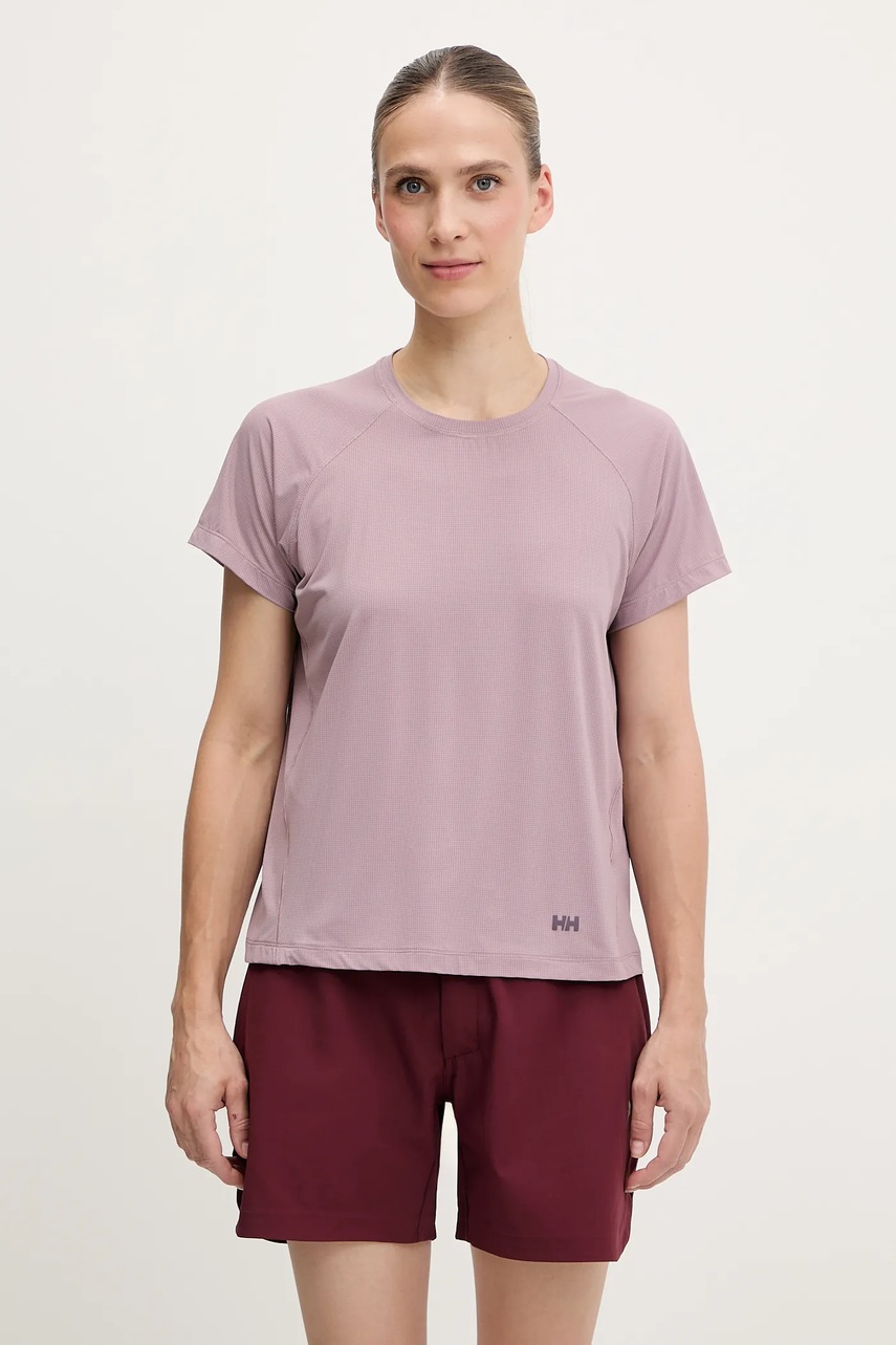 Tricou sport helly hansen SHINE SOLEN cu protecție solară upf 50+ Tricou sport helly hansen SHINE SOLEN cu protecție solară upf 50+