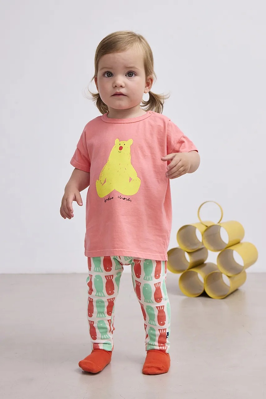 Tricou bobo choses din bumbac pentru bebeluși Hug Me Bear Tricou bobo choses din bumbac pentru bebeluși Hug Me Bear
