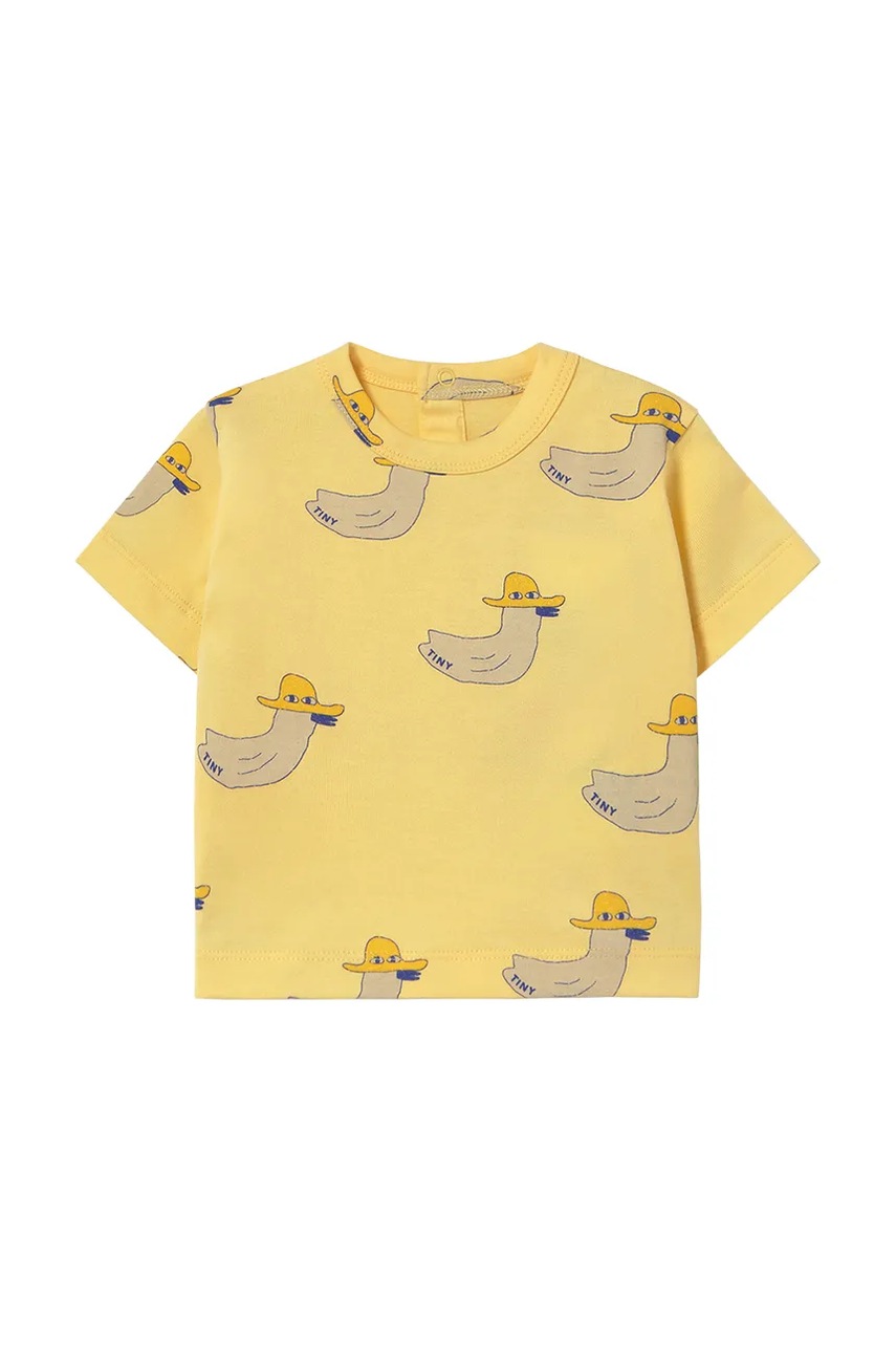 Tinycottons tricou din bumbac pentru băieți DUCKS BABY TEE Tinycottons tricou din bumbac pentru băieți DUCKS BABY TEE