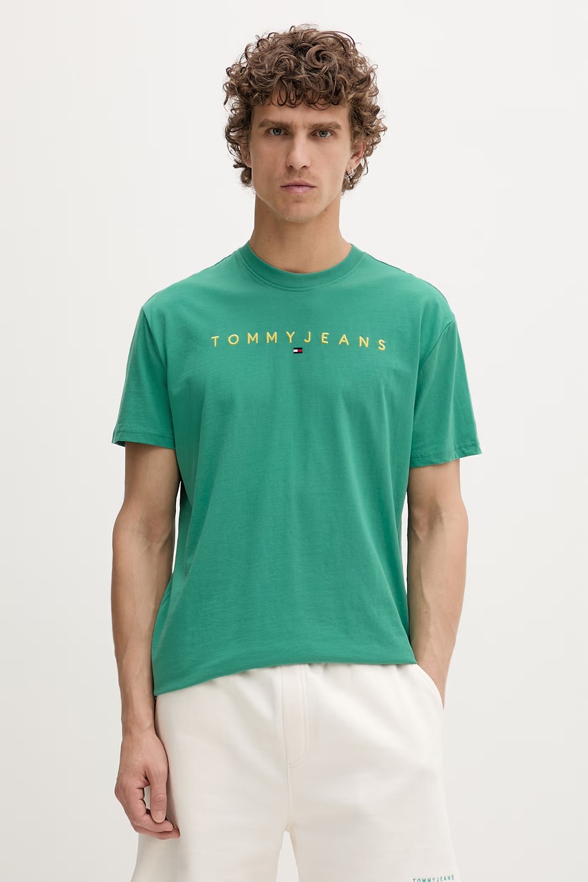 Tricou bărbațesc tommy jeans din bumbac Tricou bărbațesc tommy jeans din bumbac
