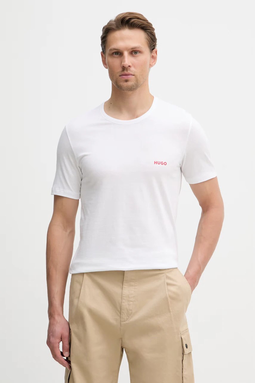 Hugo tricou bărbați din bumbac t-SHIRT RN TRIPLET p – pachet de 3 Hugo tricou bărbați din bumbac t-SHIRT RN TRIPLET p – pachet de 3
