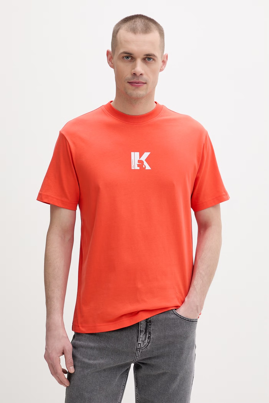 Tricou bărbătesc de bumbac karl lagerfeld jeans Tricou bărbătesc de bumbac karl lagerfeld jeans