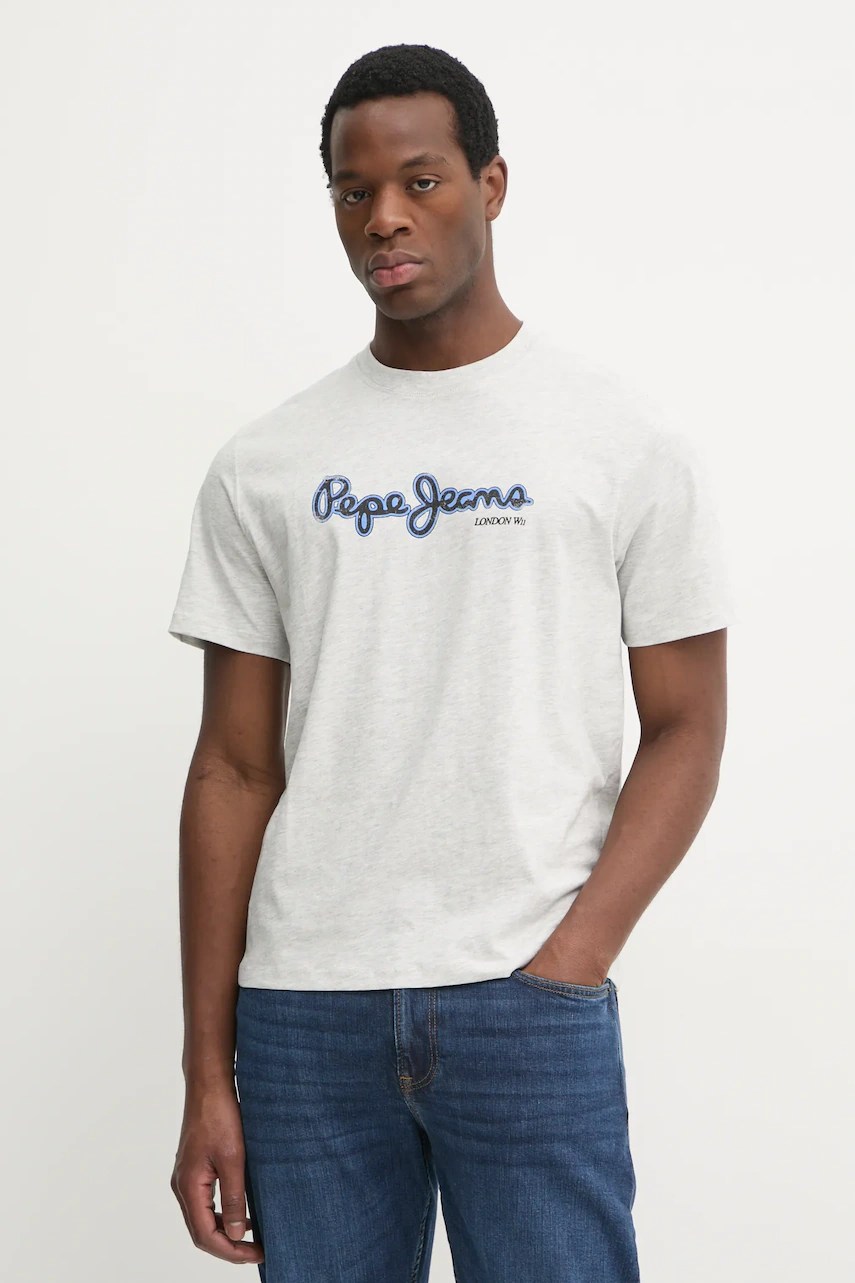 Tricou din bumbac pepe jeans DORIAN TEE Tricou din bumbac pepe jeans DORIAN TEE