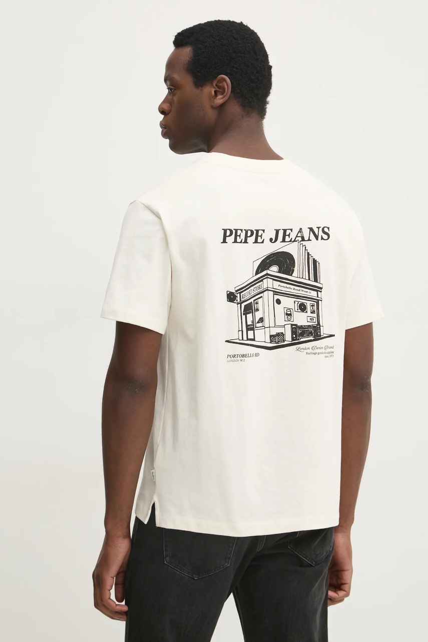 Tricou pepe jeans din bumbac DALTON TEE Tricou pepe jeans din bumbac DALTON TEE