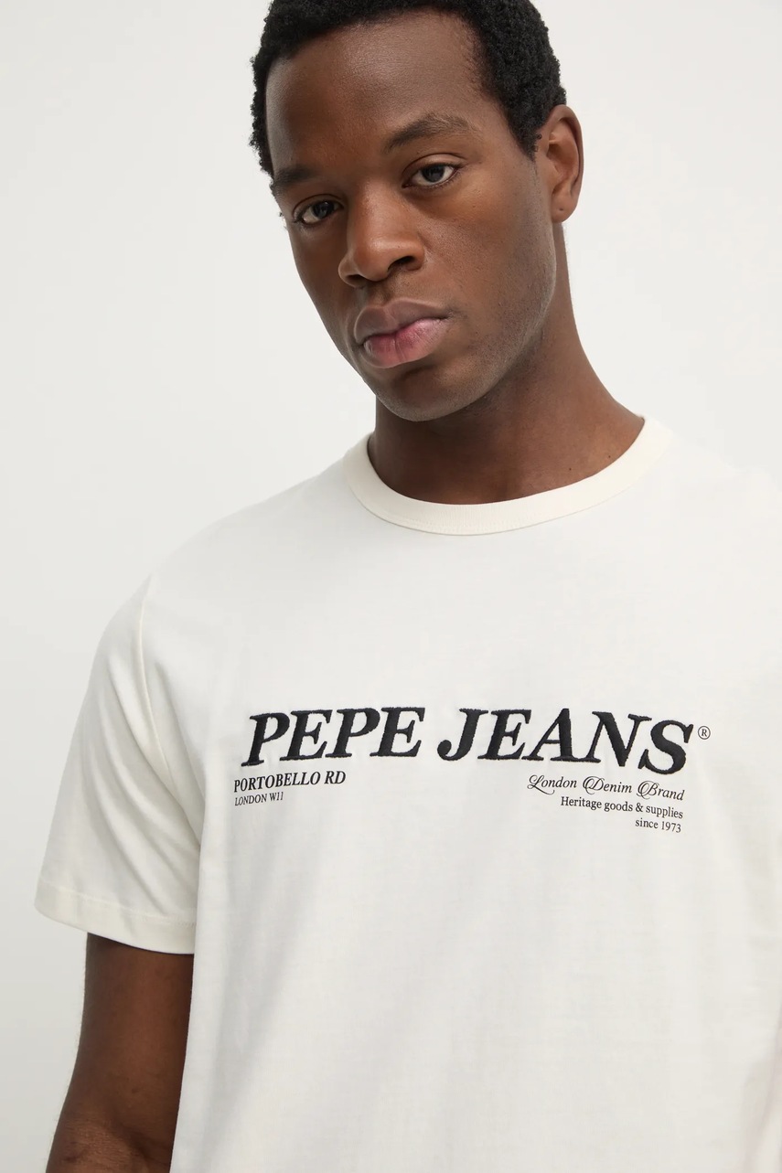 Tricou din bumbac pepe jeans DYLAN TEE Tricou din bumbac pepe jeans DYLAN TEE