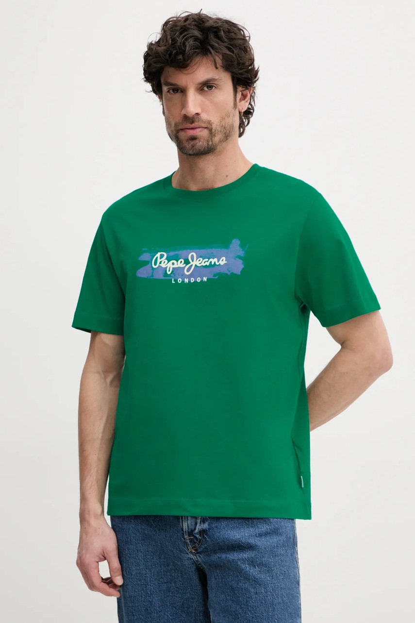 Tricou pepe jeans din bumbac PICTHON Tricou pepe jeans din bumbac PICTHON