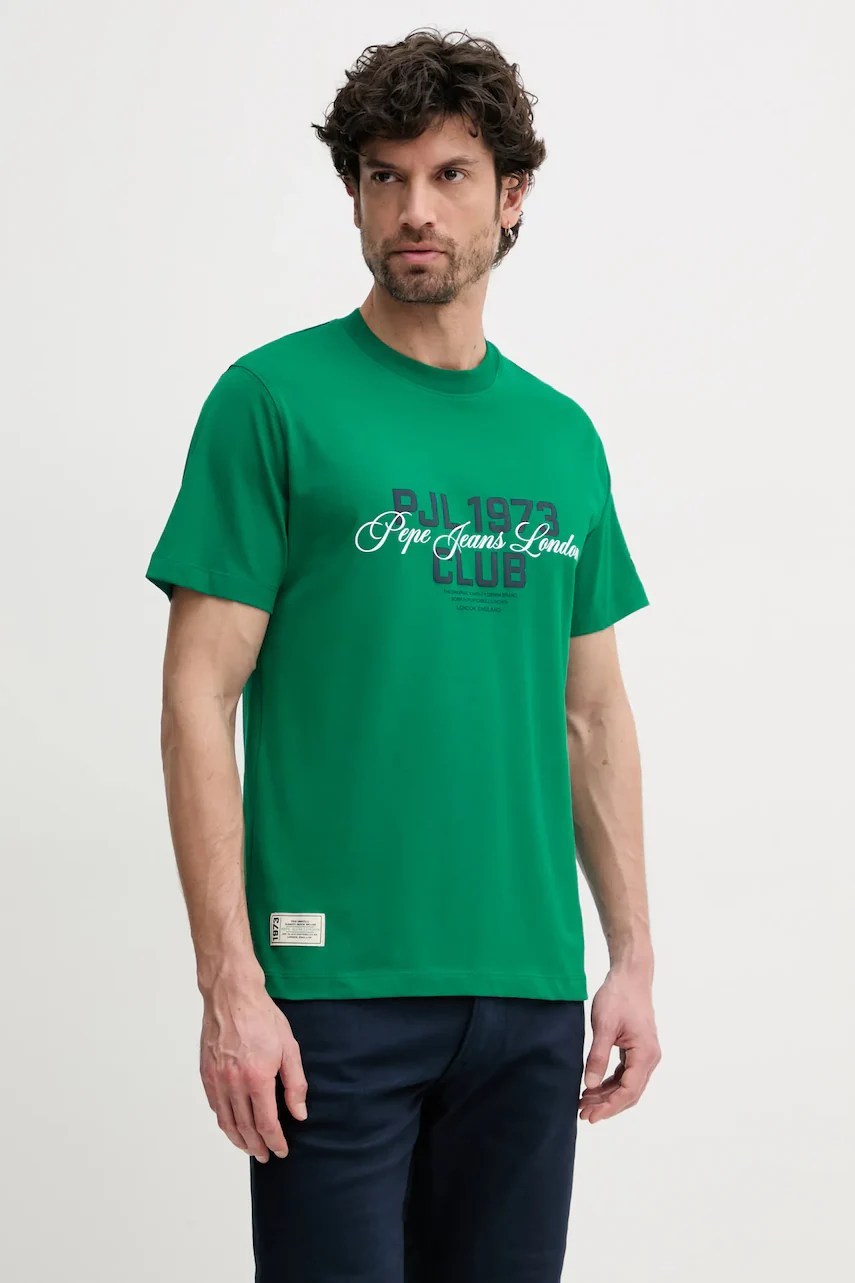 Tricou din bumbac pepe jeans TALBOT Tricou din bumbac pepe jeans TALBOT