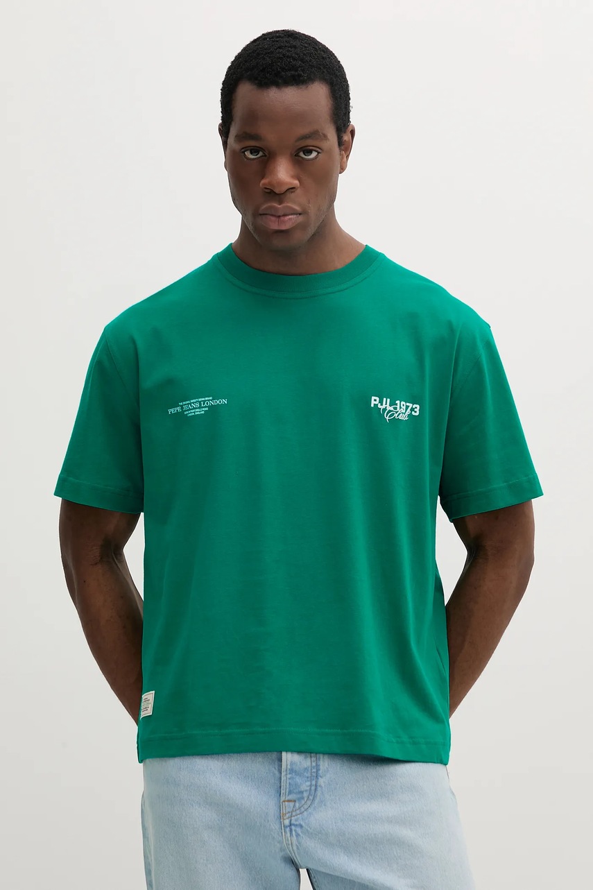 Tricou bărbați din bumbac pepe jeans COLVILLE Tricou bărbați din bumbac pepe jeans COLVILLE