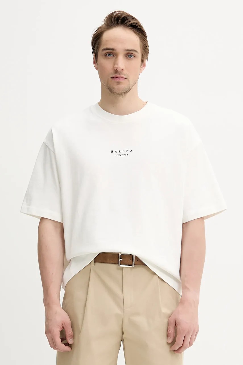 Tricou BARENA VENEZIA din bumbac Camicia Mola Tricou BARENA VENEZIA din bumbac Camicia Mola