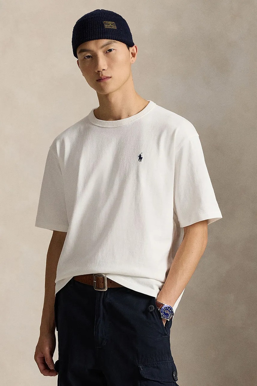 Tricou polo ralph lauren din bumbac Tee Tricou polo ralph lauren din bumbac Tee