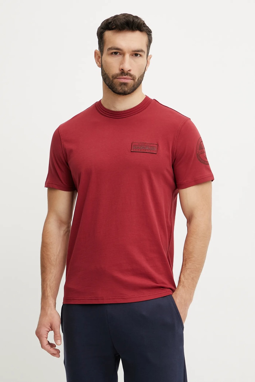 Tricou napapijri din bumbac s-amundsen Tricou napapijri din bumbac s-amundsen