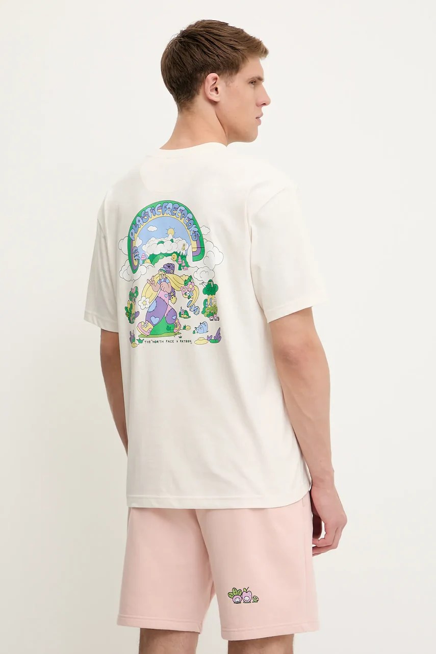 Tricou din bumbac Clean Trails the north face Tricou din bumbac Clean Trails the north face