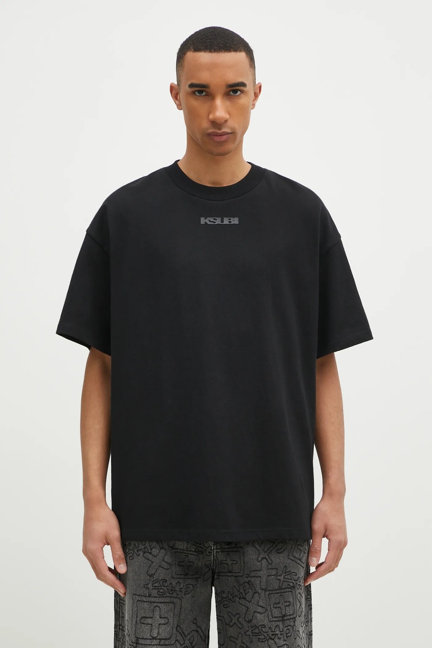 Tricou KSUBI din bumbac, model Sott Ekcess Tricou KSUBI din bumbac, model Sott Ekcess