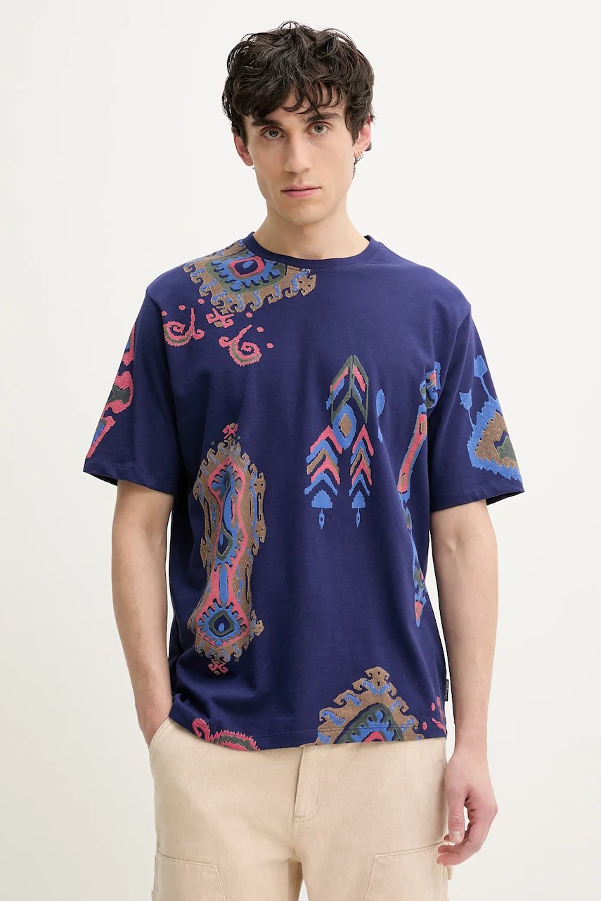 Tricou din bumbac desigual BALI Tricou din bumbac desigual BALI
