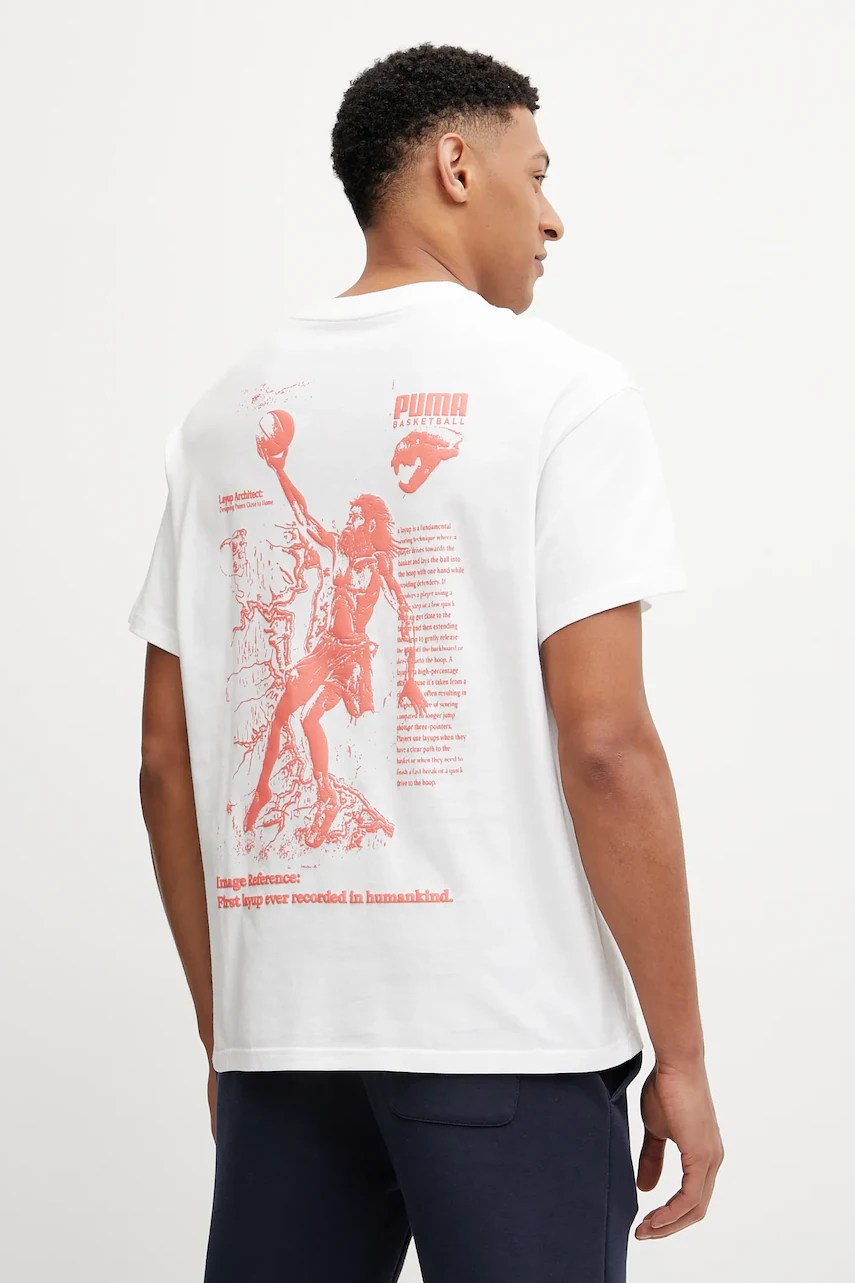 Tricou puma din bumbac The First Buckets Tricou puma din bumbac The First Buckets