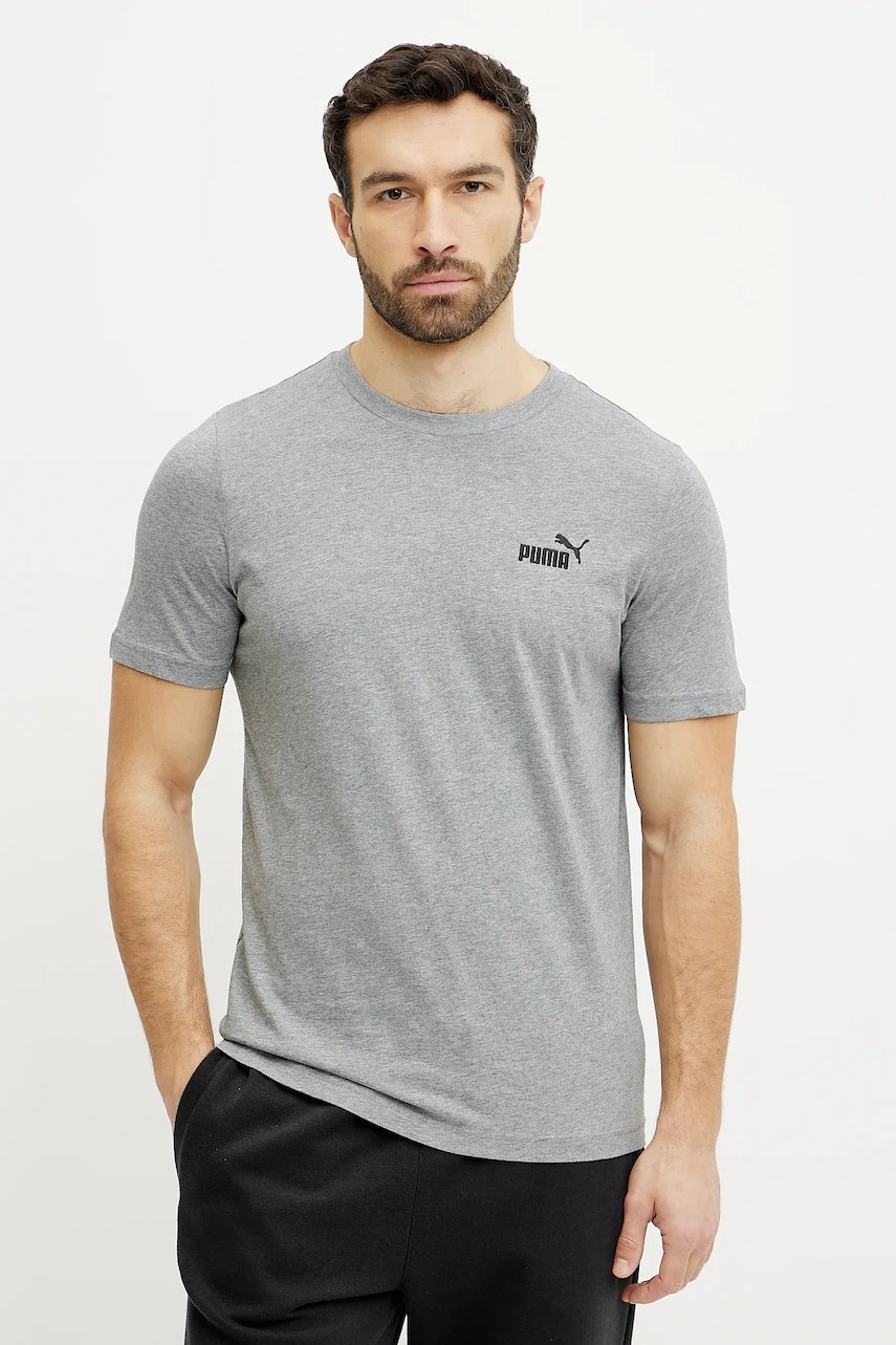 Tricou puma Essential Logo din bumbac Tricou puma Essential Logo din bumbac