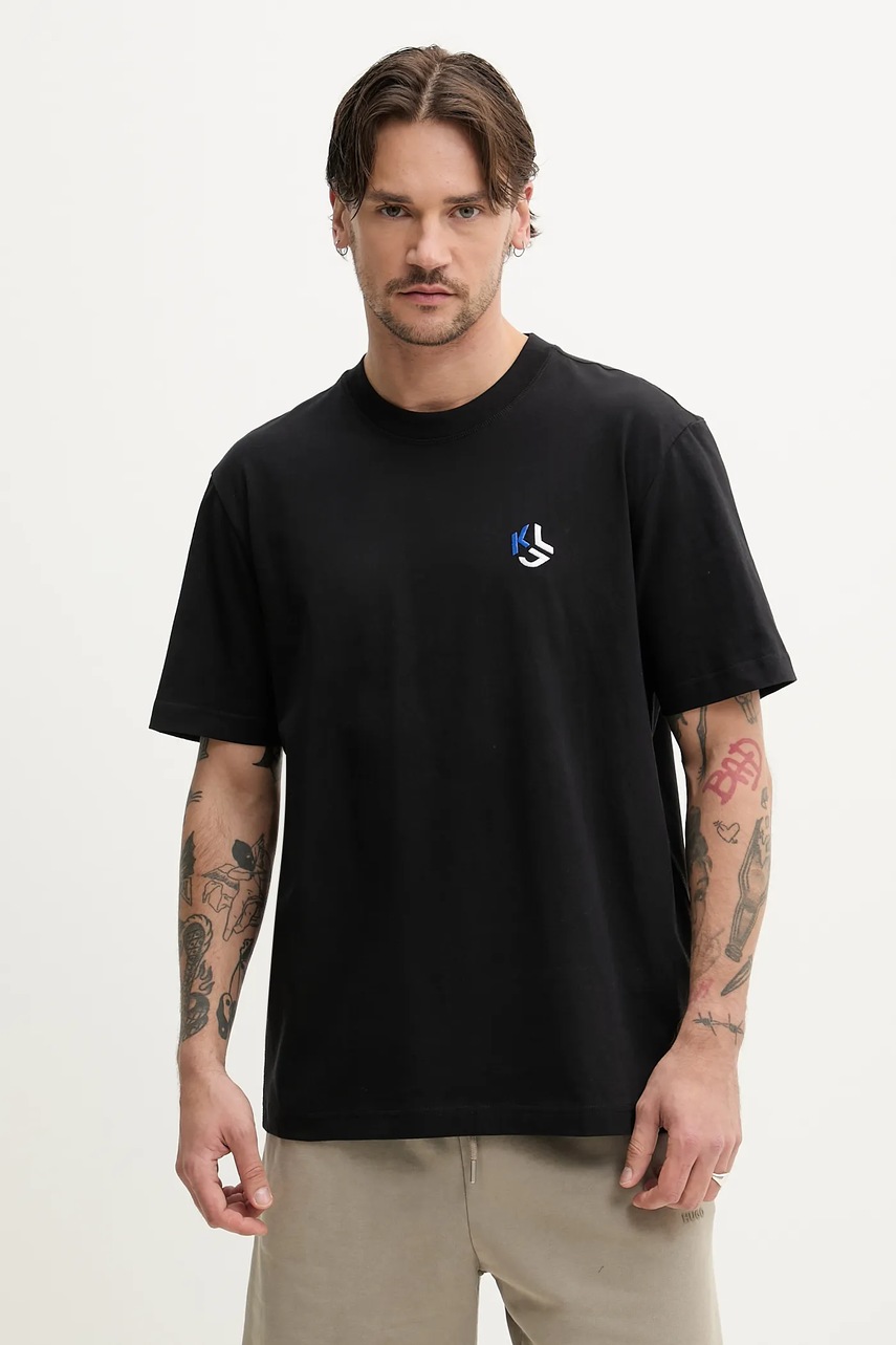 Tricou din bumbac karl lagerfeld jeans Tricou din bumbac karl lagerfeld jeans