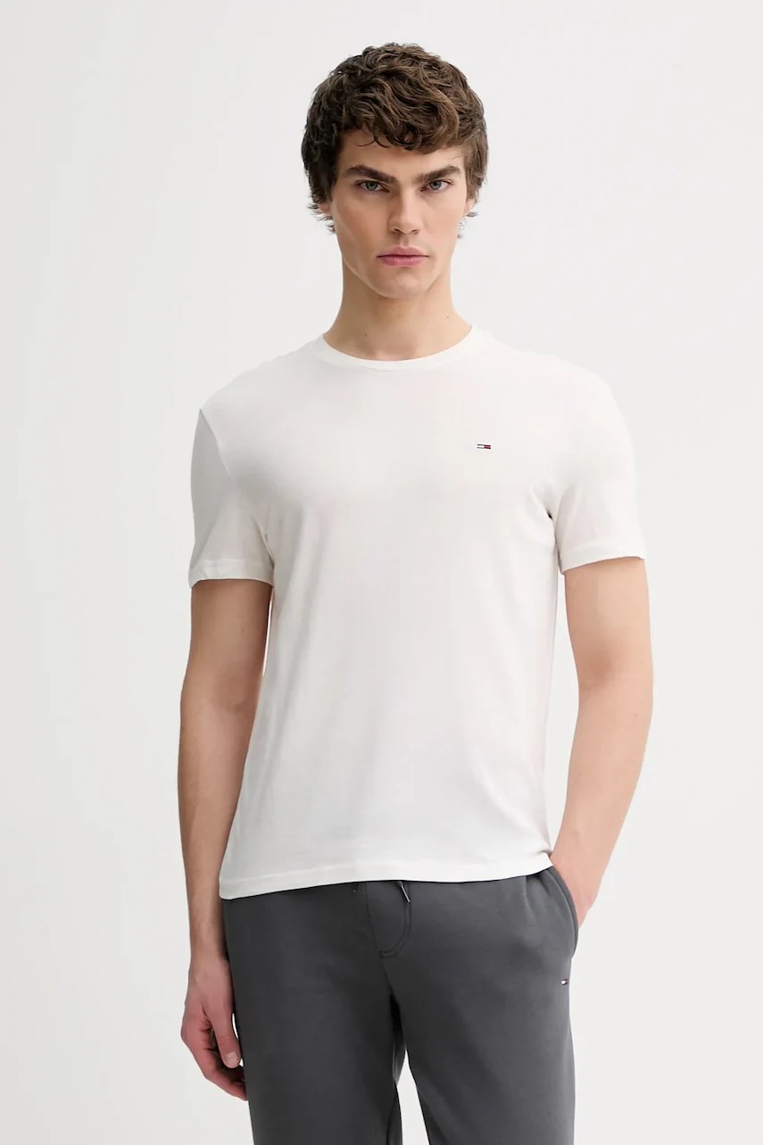 Tricou bărbați tommy jeans din bumbac, pachet de 3 Tricou bărbați tommy jeans din bumbac, pachet de 3